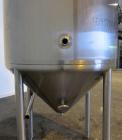 Used Tank, 500 Gallon, 316 Stainless Steel, Vertical. 52