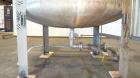 Used Tank, 750 Gallon, 316 Stainless Steel, Vertical. Approximate 60
