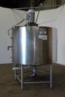 Used Walker Stainless Jacketed Tank, Model PZ-CB, 800 Gallon, 316 Stainless Ste