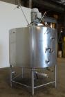 Used Walker Stainless Jacketed Tank, Model PZ-CB, 800 Gallon, 316 Stainless Ste