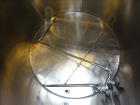 Used Perma-San Mixing Tank, 650 Gallon, 316 Stainless Steel, Vertical.