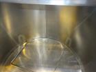 Used Perma-San Mixing Tank, 650 Gallon, 316 Stainless Steel, Vertical.