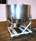 Used Perma-San Tank, 540 Gallon, Model CVC, 316 Stainless Steel, Vertical. 66