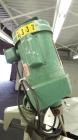 Used Perma-San Tank, 525 Gallon, Model OVS, 316 Stainless Steel, Vertical. Approximate 52” diameter x 58” straight side, Open top with (2) 1/3 hinged covers, sloped bottom. Clamp on Lightnin agitator...