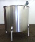 Used Perma-San Tank, 650 Gallons, Model OVS, 316 Stainless Steel, Vertical. Approximately 62