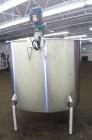 Used Perma-San Tank, 650 Gallons, Model OVS, 316 Stainless Steel, Vertical. Approximately 62