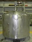 Used Pfaudler Tank, 500 Gallon, 304 Stainless Steel, Vertical. 66