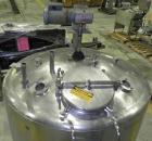 Used Pfaudler Tank, 500 Gallon, 304 Stainless Steel, Vertical. 66