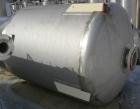 USED: Piersol Pine Mfg Co tank, 750 gallons, 304 stainless steel,vertical. 60