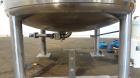 Used Precision Stainless Pressure Tank, 3000 Liter (792 Gallon), 316L Stainless Steel, Vertical. 48