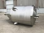 Used Precision Stainless Tank, Approximately 943 Gallon, 304L Stainless Steel,