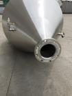 Used Precision Stainless Tank, Approximately 943 Gallon, 304L Stainless Steel,