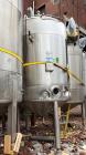 Used Robert Mitchell Balance Jacketed Tank, Approximate 700 Gallon, 304 Stainles
