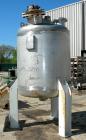 USED: Southern Steel pressure tank, 600 gallon, 304L stainless steel, vertical. 54