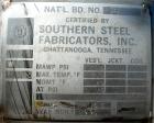 USED: Southern Steel pressure tank, 600 gallon, 304L stainless steel, vertical. 54