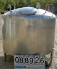 USED: St Regis tank, 500 gallon, 304 stainless steel, vertical. 66