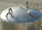 USED: St Regis tank, 500 gallon, 304 stainless steel, vertical. 66