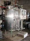 Used TCI Superior Aseptic Pressure Tank, 400 Gallon, Stainless Steel, Vertical. Approximately 48