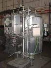 Used TCI Superior Aseptic Pressure Tank, 400 Gallon, Stainless Steel, Vertical. Approximately 48