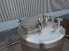 Used Tiger Steel Pressure Tank, 500 Gallon, 304L Stainless Steel, Vertical. 45
