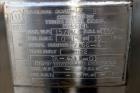 Used Tiger Steel Pressure Tank, 500 Gallon, 304L Stainless Steel, Vertical. 45