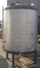 Used Vendome Tank, 675 Gallon, 304 Stainless Steel, Vertical. 54