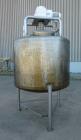 Used Walker Processor Tank, Model PZ-SP, 600 Gallon, 316L Stainless Steel.