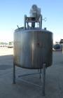 Used Walker Processor Tank, Model PZ-SP, 600 Gallon, 316L Stainless Steel.