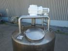 Used Walker Processor Tank, Model PZ-SP, 600 Gallon, 316L Stainless Steel.