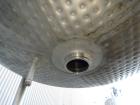 Used Walker Processor Tank, Model PZ-SP, 600 Gallon, 316L Stainless Steel.