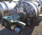 Used- Walker Stainless Tank, 900 Gallon, Stainless Steel, Vertical. Approximately 60