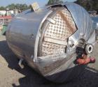 Used- Walker Stainless Tank, 900 Gallon, Stainless Steel, vertical. Approximately 60