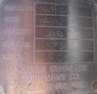 Used Walker Stainless Tank, 900 Gallon, Stainless Steel, vertical. Approximately 60