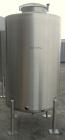 Unused- Walker Tank, 550 Gallon, 304 Stainless Steel, Vertical. 48