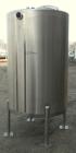 Unused- Walker Tank, 550 Gallon, 304 Stainless Steel, Vertical. 48