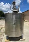 Used-Walker 700 Gallon Stainless Steel Mixing Tank