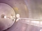 Used Will Flow Jacketed Tank, 550 Gallon, 316 Stainless Steel, Vertical.