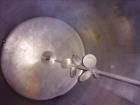 Used Will Flow Jacketed Tank, 550 Gallon, 316 Stainless Steel, Vertical.