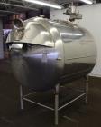 Used Zero Milk Cooling Tank, Model WV600, 600 Gallons, 304 Stainless Steel, Hor
