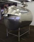 Used- Zero Milk Cooling Tank, Model WV600, 600 Gallons, 304 Stainless Steel, Hor