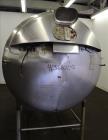 Used Zero Milk Cooling Tank, Model WV600, 600 Gallons, 304 Stainless Steel, Hor