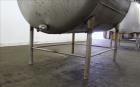 Used Zero Milk Cooling Tank, Model WV600, 600 Gallons, 304 Stainless Steel, Hor