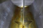 Used Zero Milk Cooling Tank, Approximately 800 Gallons, 304 Stainless Steel, Horizontal. Approximately 52