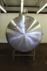 Used Zero Milk Cooling Tank, Approximately 800 Gallons, 304 Stainless Steel, Horizontal. Approximately 52