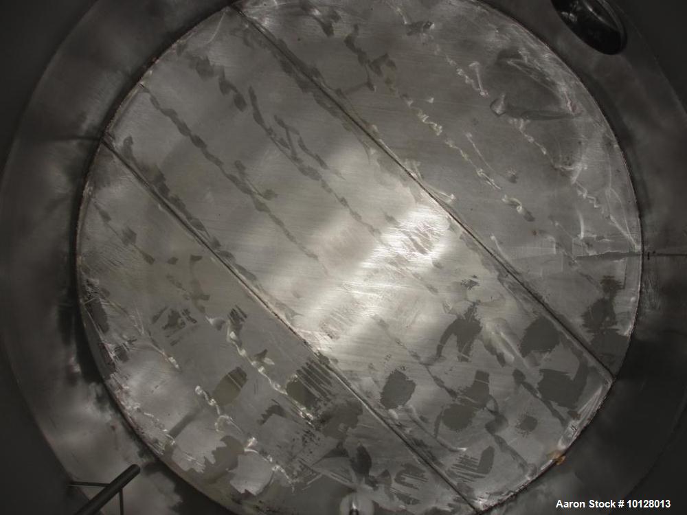 Used 12,000 Gallon Vertical Stainless Steel Tank.