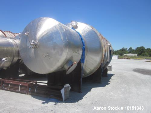 Unused- Praj Industries Vertical 316 Stainless Steel Pressure Vessel