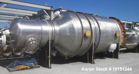 Unused- Praj Industries Vertical 316 Stainless Steel Pressure Vessel