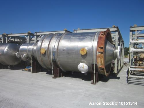 Unused- Praj Industries Vertical 316 Stainless Steel Pressure Vessel