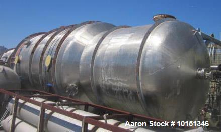 Unused- Praj Industries Vertical 316 Stainless Steel Pressure Vessel