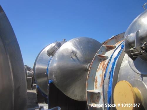 Used- Praj Industries Stainless Steel Pressure Vessel